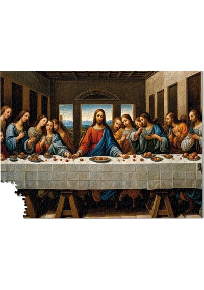 Btoys 500 Parça Puzzle Son Akşam Yemeği 9034