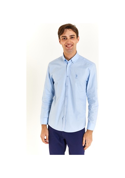 U.s. Polo Assn. Erkek Gömlek 1838009 Mavi