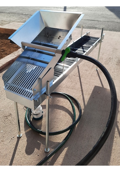 In Mekanik Motorlu Savak Sluice Box