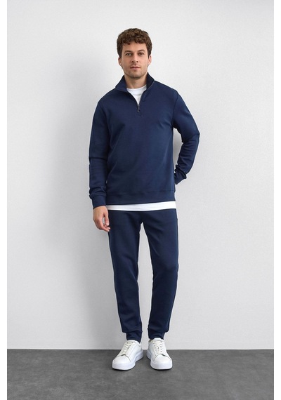 Back And Bond Lacivert Regular Fit Jogger Pantolon
