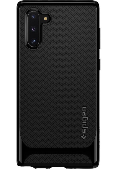 Spigen Galaxy Uyumlu Note 10 İle Uyumlu Kılıf Neo Hybrid Shiny Black
