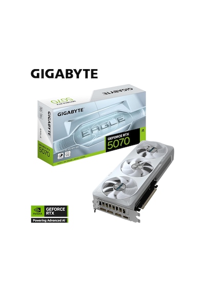 Geforce Rtx 5070 Eagle Oc Ice Sff Gv-n5070eagleoc Ice-12gd Gddr7 12g Gaming Oyuncu Ekran