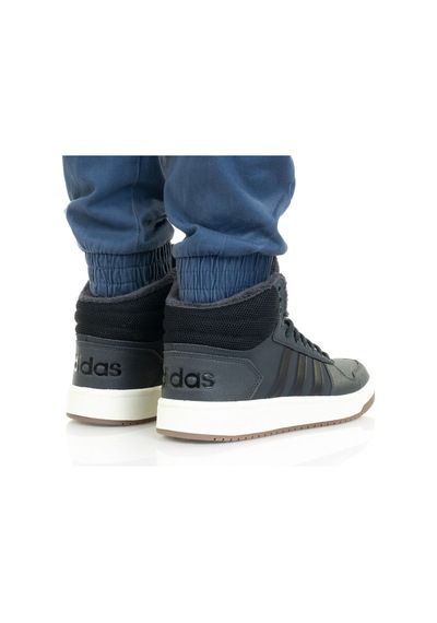 Adidas Hoops 2.0 Mid M Erkek Spor Ayakkabı Gz7959 Siyah E-399 001