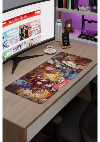 Ifa Genshin Impact Anime Oyuncu V2 - 70x30 Xl Gaming Mouse Pad Fare Altlığı
