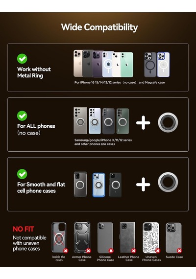 İphone 16/16 Pro Max Magsafe Araç Montajı, Tüm Metal Ve 360 Ayarlama N55 Güçlü Mıknatıslı Araba İçin Manyetik Telefon Tutucu, İphone 16 15 14 13 12 Ve Magsafe Kılıf Ve Tüm Telefonlar İçin 2 Mixed İphone 16/16 Pro Max Magsafe Araç Montajı, Tüm Metal Ve 360 Ayarlama N55 Güçlü Mıknatıslı Araba İçin Manyetik Telefon Tutucu, İphone 16 15 14 13 12 Ve Magsafe Kılıf Ve Tüm Telefonlar İçin 2 Mixed