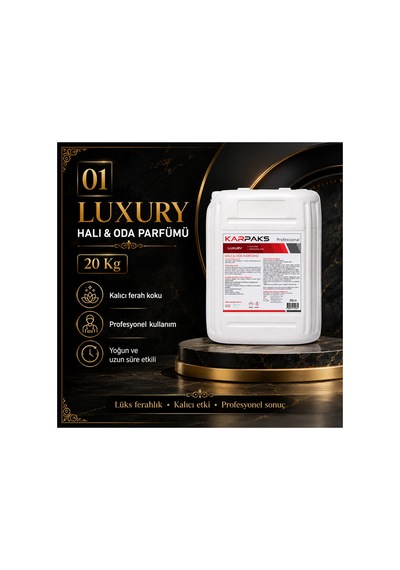 Luxury Halı Ve Oda Parfümü 20 L Profesyonel Büyük Boy Premium Ferah Koku