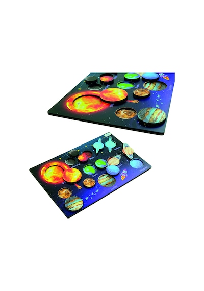 Ahşap Solar System Puzzle