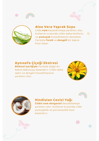 Baby İcon Doğal Çocuk Köpük El Sabunu 350 Ml Muz Kokulu Vegan Parabensiz Köpük