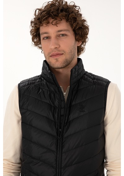 U.s. Polo Assn. Erkek Siyah Yelek Dokuma 50310045-vr046 Siyah