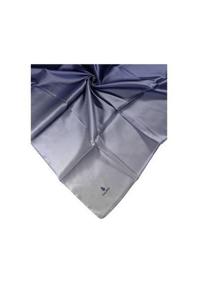 Mim Eşarp Mısırlı Eşarpları Degrade Kristal Sport Bulut Desenli Polyester Eşarp İndigo