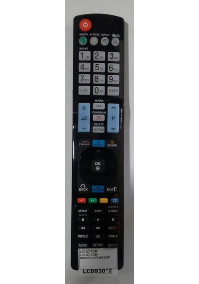 LG Uyumlu Tüm Modeller 3dli Mysapp Premıum Tuşlu Lcd930 2u