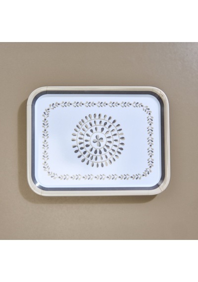 Kitchen Butas Tepsi - Renkli - 27x21 Cm Çok Renkli