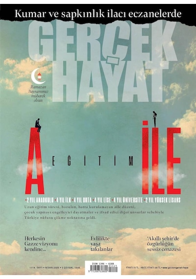 Gerçek Hayat Dergi 1114.sayı Nisan 2025