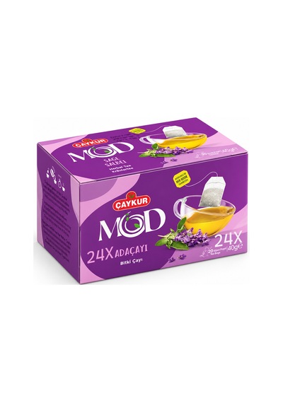 Mod Ada Çayı Bardak Poşet Çay 2x20 40gr. Yirmidörtlü Paket