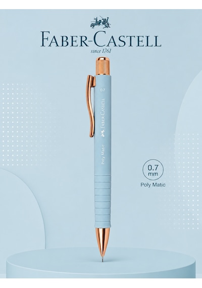 Faber-castell Polymatic Gold Edition Versatil Kalem 0,7 Açık Mavi