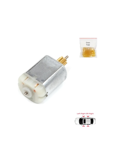 Kapı Kilit 12v Motor 8 Diş Peugeot Citroen Toyota Proace İçin