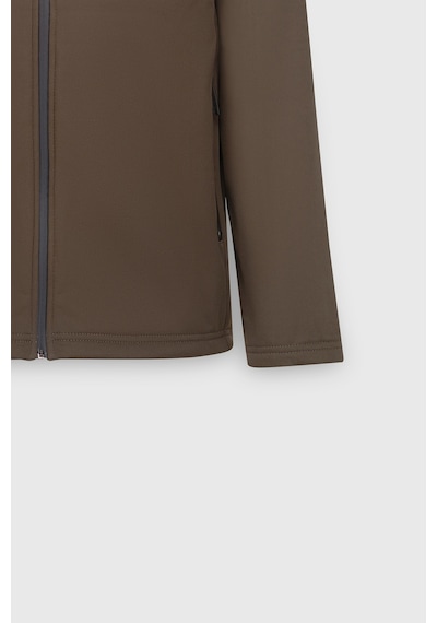 AC&Co / Altınyıldız Classics Erkek Hakı Sıcak Tutan Comfort Fit Rahat Kesim Dik Yaka Mont Haki
