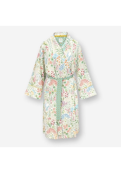 Pip Studio Beyaz Viscose Kimono