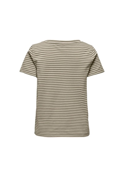 Only Onlvenus S/s V-neck Shine Top Jrs Kadın T-shirt 15368929 Yeşil