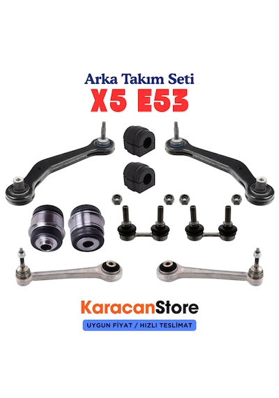 Bmw X5 Serisi E53 Kasa Arka Salıncak Alt Takım Seti -