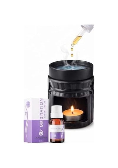 3 Lü Set Seramik Buhardanlık Seti Meditasyon-plates-yoga Seti - Seramik Yağdanlık + Aroma Terapi Oil + Dekoratif Mum - Rahatlatıcı Ortam Aksesuarı 000 Açık Krem 3 Lü Set Seramik Buhardanlık Seti Meditasyon-plates-yoga Seti - Seramik Yağdanlık + Aroma Terapi Oil + Dekoratif Mum - Rahatlatıcı Ortam Aksesuarı 000 Açık Krem