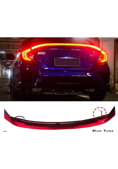 Honda Civic 2016 Sonrası Spoiler Boyasız