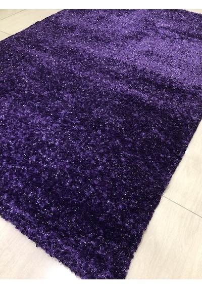 Saray Halı Gizem Avklb Mor El Örgüsü Mor Halı 150X230 Tek Renk