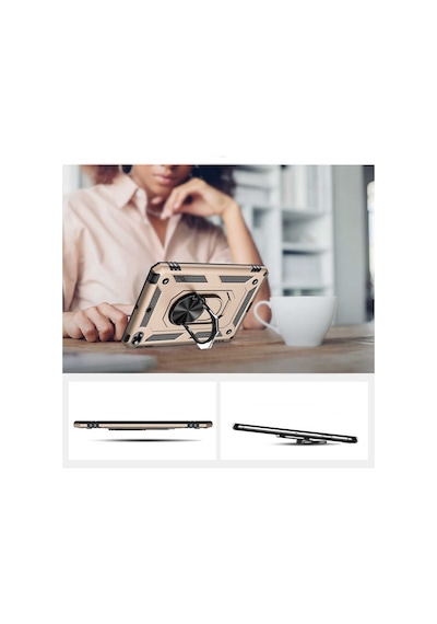 Apple Uyumlu iPad Mini 4. Nesil - Zore Tablet Vega Kapak-kırmızı Tablet Kılıfı