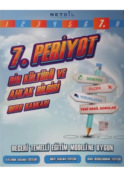 Bilfen Netbil 7.Sınıf Gri Periyot Din Kültürü Soru Bankası