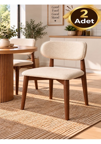 2 Adet Polo Nergis Ahşap Gürgen Sandalye Cafe,restaurant,mutfak,salon,yemek Odası Sandalyesi Ceviz