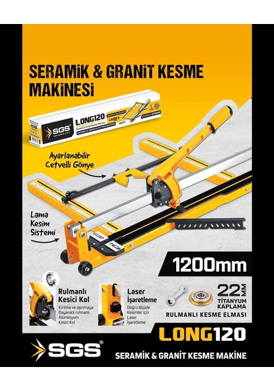 Sgs 111 Seramik-granit Kesme Makinası Long120