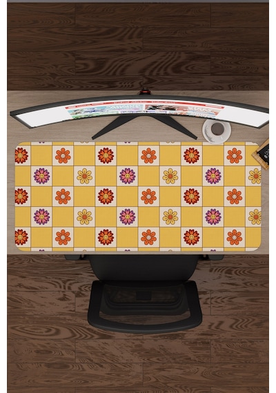 Dama Kaymaz Dikişli Kauçuk Oyuncu Mousepad V3 - 90x40 Xxl Gaming Mouse Pad Fare Altlığı