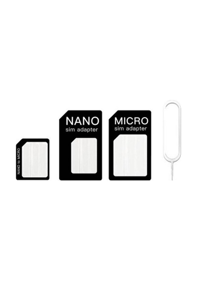 Nano Ve Micro Sim Kartları Için Sim Kartı Adaptörü