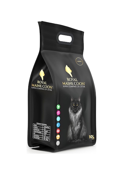 Royal Maine Coon Lavanta Kokulu Perlit Kedi Kumu 10 L