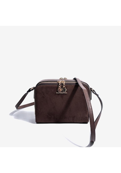 Silver & Polo Silver Polo Sp888-m12 Sılver Polo Kadın Çapraz Çanta Vizon - Kahve
