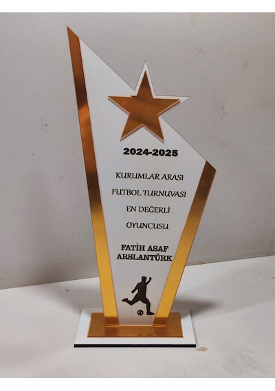 Hediyelik Plaket Voleybol /basketbol /futbol Turnuvalarına Özel Çok Renkli