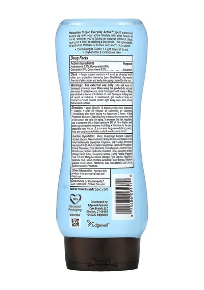 Hawaiian Tropic Everyday Active Spf50 Güneş Losyonu 236ml