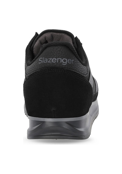 Slazenger OXYGEN I Erkek  Siyah / Koyu Gri Günlük Spor Ayakkabısı