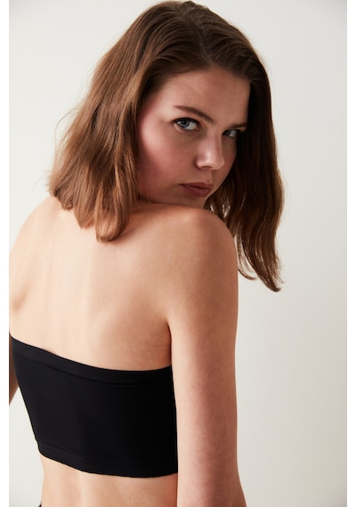Penti Nu Basic Strapless Siyah Sütyen