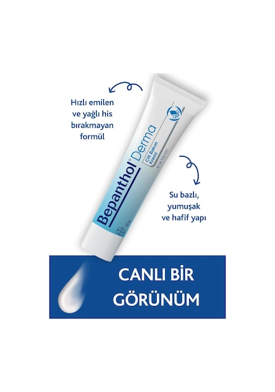 Derma Cilt Bakım Kremi 50 Gr 3 Adet Onarıcı Bakım Merhemi 3,5 Gr
