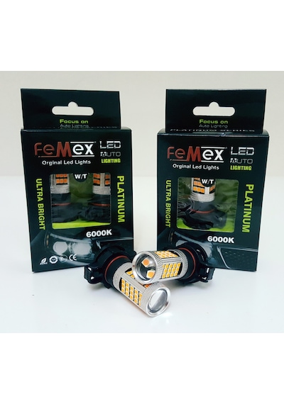 Femex Psx24w - H16 Sis/sinyal Led Ampul Turuncu 1200lm Sis/sinya N11.1385