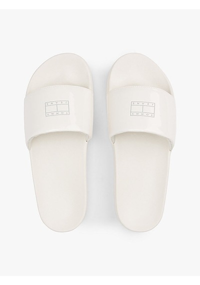 Tommy Hilfiger Kadın Terlik En0en02901ybı White