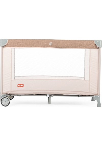 Kanz Pure&Simple Park Yatak Oyun Parkı Kahverengi