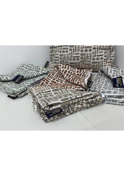 Nivemeshome Kırlent Kılıfı 45x45 Lisa 01 Kiremit Kiremit