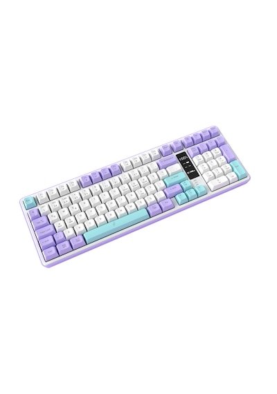 Luma Air Kablosuz 3 Modlu Lcd Ekran 100 Tuş Membran Gaming & Ofis Klavyesi