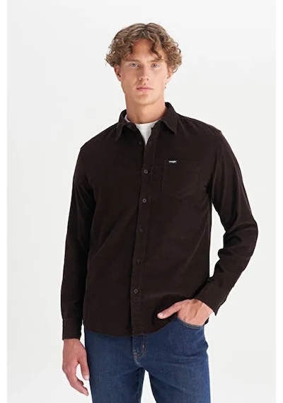 Wrangler Erkek Gömlek Mw5a14a 944 Koyu Yeşil Koyu Yeşil