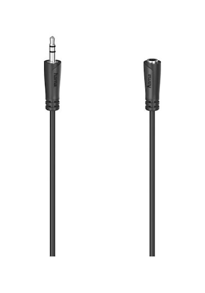 Hama HM205120 3.5 MM 3.5 MM Soket Stereo 1s 3m Siyah