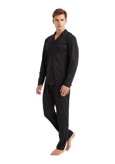 Blackspade Erkek Pijama Takımı 40571 - Siyah