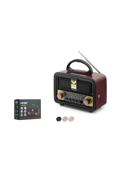 Nns Ns8091bt Nostalji Bt Speaker 180 96 138mm