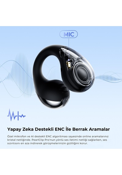 Soundpeats Pearlclip Pro Bluetooth 6.0 Kulak İçi Kulaklık